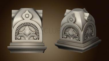 3D model Kiosk decors (STL)