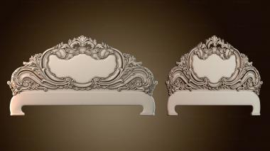 3D model Bed frame pattern (STL)