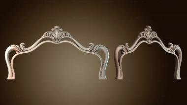 3D model Bed frame pattern (STL)