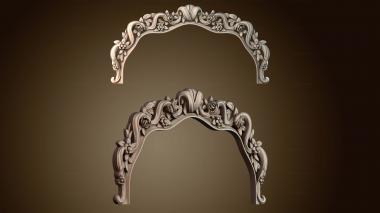 3D model Bed frame pattern (STL)