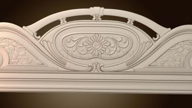 3D model Bed frame pattern (STL)