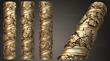 3D model Column with vine (STL)