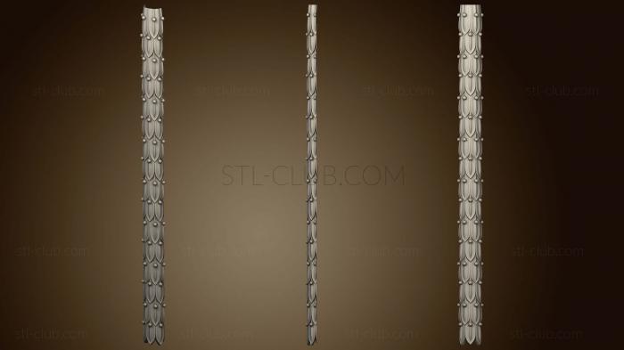 3D модель Детали для камина (STL)