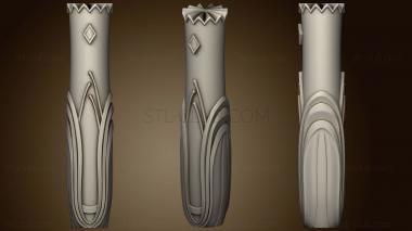 3D model Pillar with stamens version1 (STL)