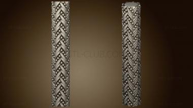 3D model Pillar with balls1927 version2 (STL)