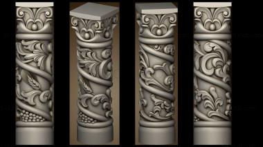 3D model Pillar new version (STL)