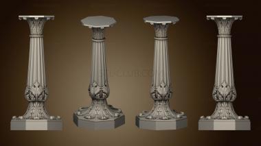 3D model Sculptural column (STL)