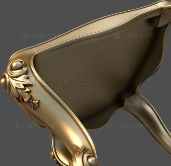 3D модель 3d stl модель стула, файл для чпу станка (STL)