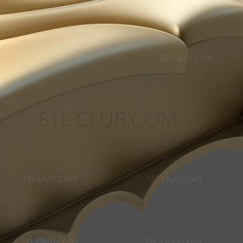 3D мадэль 3d stl модель сундука, для ЧПУ станка (STL)