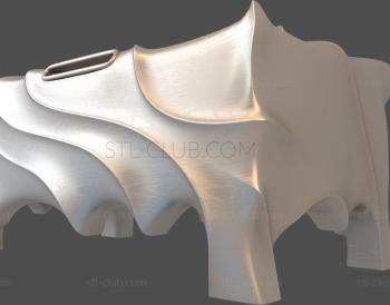 3D model 3d stl chest model, for cnc machine tool (STL)