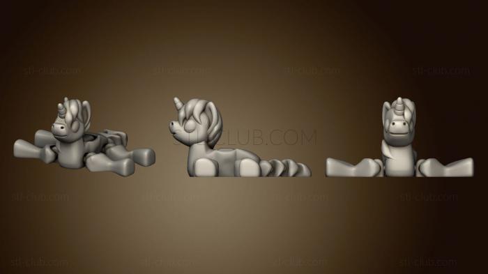 3D модель Сочлененный Гибкий Матрас Nice Flexi Unicorn (STL)