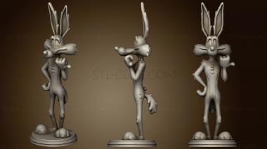 3D модель Хитрый Койот Looney Tunes (STL)