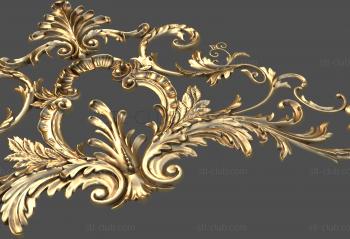 3D model Acanthus tracery (STL)