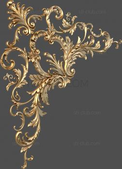 3D model Acanthus tracery (STL)