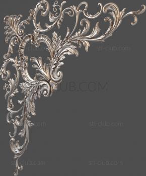 3D model Acanthus tracery (STL)