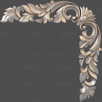 3D model Flaming leaves (STL)