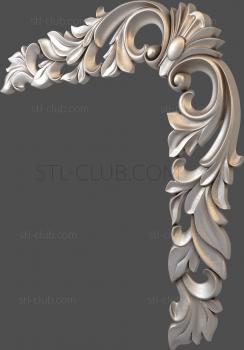 3D model Flaming leaves (STL)