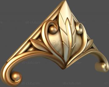 3D model Bird's feather (STL)