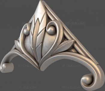 3D model Bird's feather (STL)