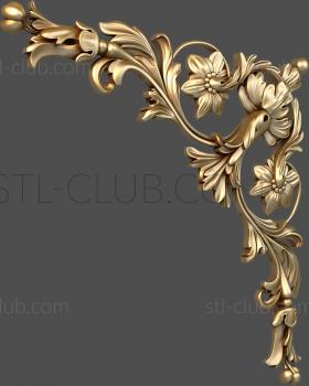 3D модель Нарциссы и гипсофилы (STL)