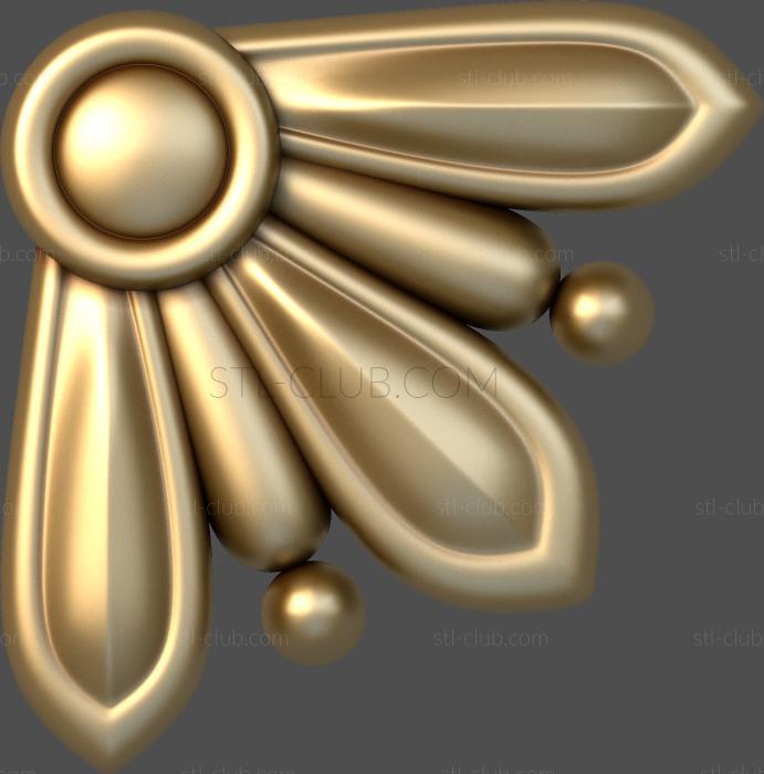 3D model Large petals (STL)