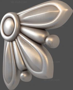 3D model Large petals (STL)