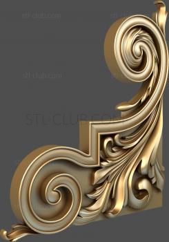 3D model Acanthus creek (STL)