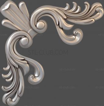 3D model Acanthus mustache (STL)