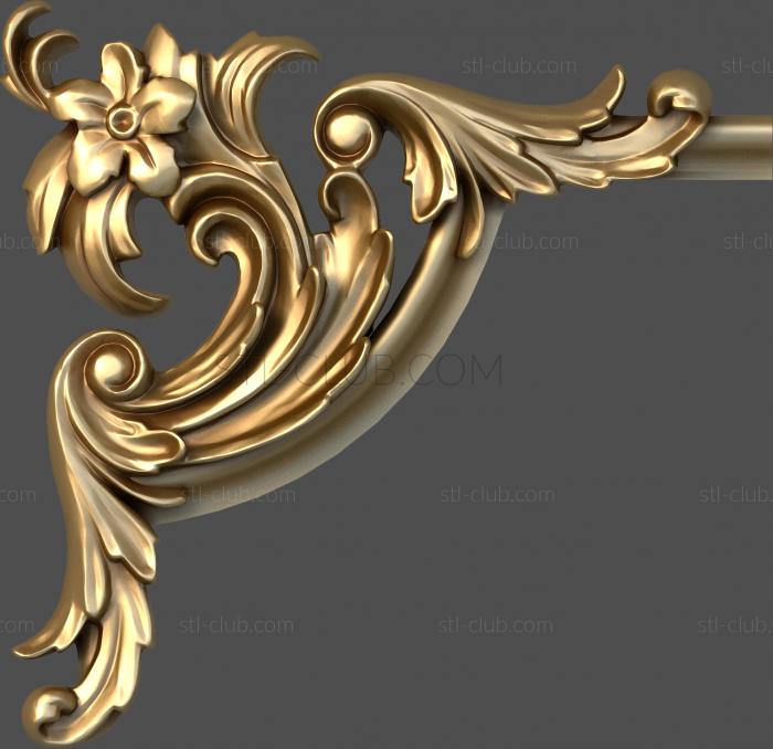 3D model Vintage boutonniere (STL)