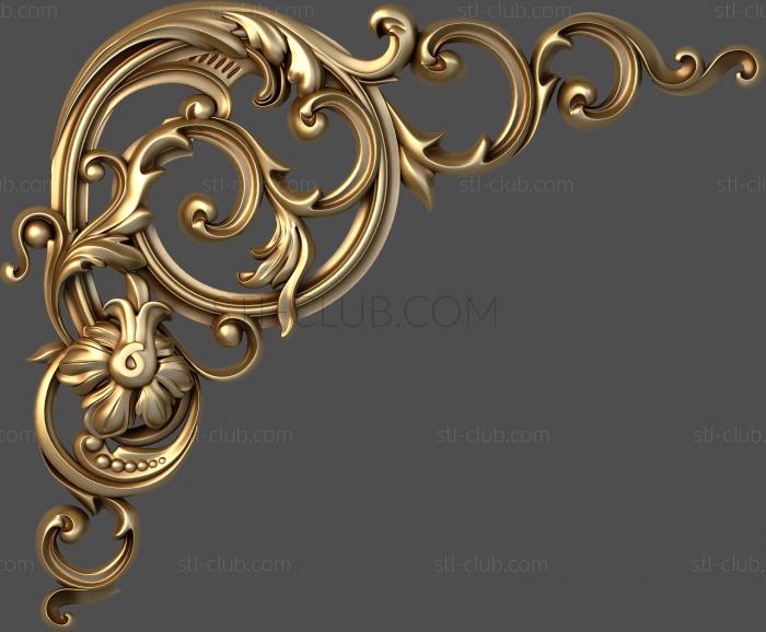 3D model Flower spirals (STL)