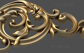 3D model Flower spirals (STL)