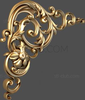 3D model Flower spirals (STL)