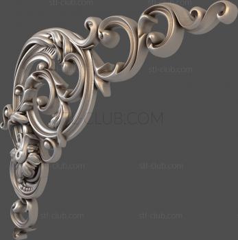 3D model Flower spirals (STL)