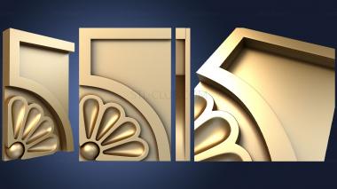 3D model Four petals (STL)