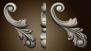 3D model The decor is carved (STL)