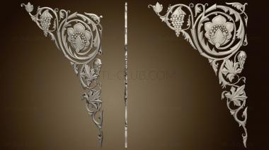 3D model Decorative corner (STL)