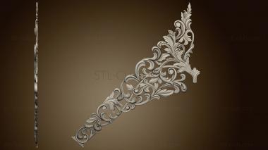 3D model Carved corner (STL)