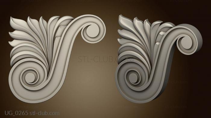 3D model Corner decor (STL)