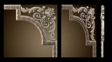 3D model Pattern in the corner (STL)