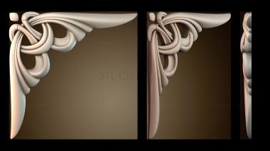 3D model Pattern in the corner (STL)