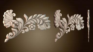 3D model Pattern in the corner (STL)