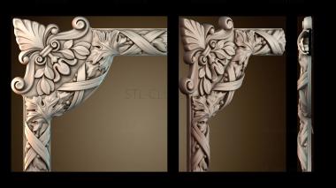 3D model Pattern in the corner (STL)