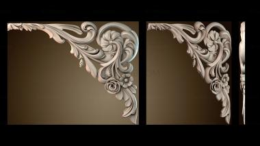 3D модель Угловой узор (STL)