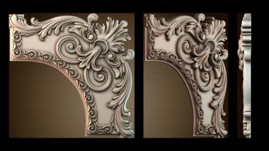 3D модель Угловой узор (STL)