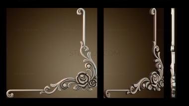 3D мадэль Угловой узор (STL)