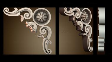 3D модель Угловой узор (STL)