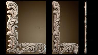 3D model Pattern in the corner (STL)