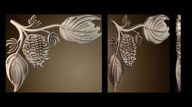 3D model Pattern in the corner (STL)