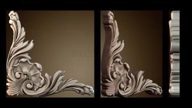 3D model Pattern in the corner (STL)