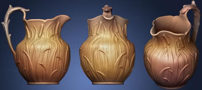 3D model Relief Molded Salt Glazed Jug1835 (STL)